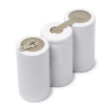 Noodverlichting side by side C cell (3.6V, 2500 mAh, 123accu huismerk)