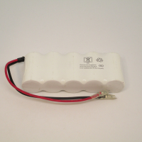 Noodverlichting side by side C cell (6V, 2500 mAh, 123accu huismerk)  ANR00001
