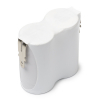 Noodverlichting side by side sub C cell (2.4V, 1800 mAh, 123accu huismerk) ANR00009 - 1