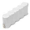 Noodverlichting side by side sub C cell (6V, 1800 mAh, 123accu huismerk)