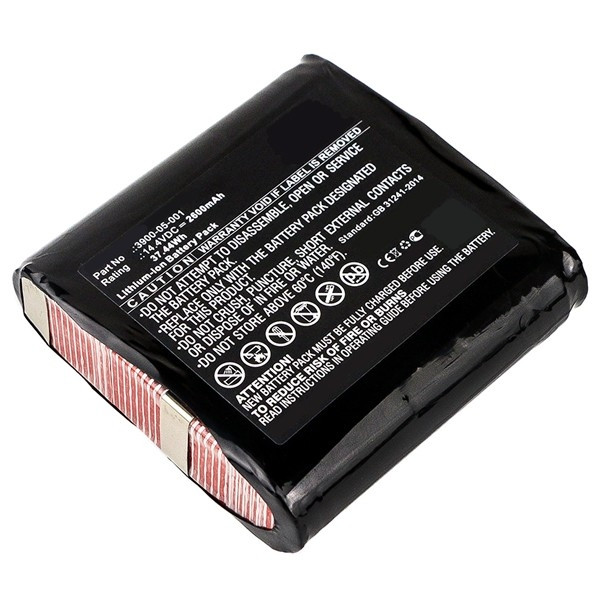 Noyes 3900-05-001 accu (5200 mAh, 123accu huismerk)  ANO00186 - 1