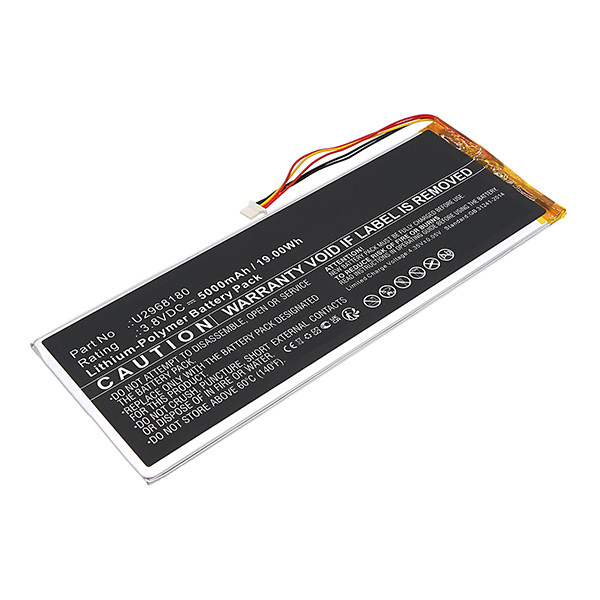 ONN U2968180 accu (5000 mAh, 123accu huismerk)  AON00034 - 1