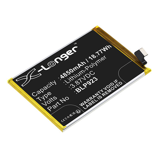 OPPO A57 / A77 / A78 / A97 / A58 /  BLP923 accu (3.87 V, 4850 mAh, 123accu huismerk) AOP00375 - 1