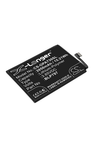 OPPO A72 5G / A73 5G / BLP797 accu (3.85 V, 4950 mAh, 123accu huismerk) AOP00328 - 1