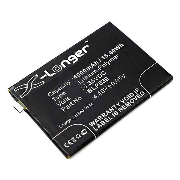 OPPO BLP639 accu (4000 mAh, 123accu huismerk)  AOP00127 - 1