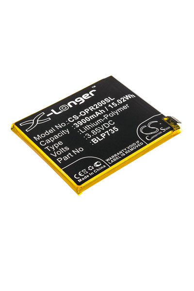OPPO BLP735 accu (3.85 V, 3900 mAh, 123accu huismerk)  AOP00312 - 1
