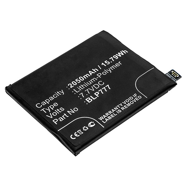 OPPO BLP777 accu (2050 mAh, 123accu huismerk)  AOP00332 - 1