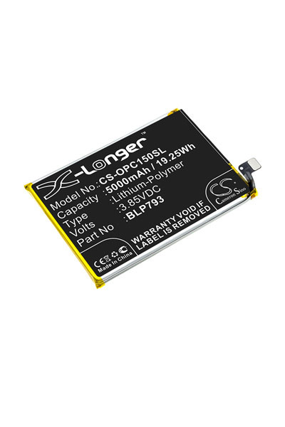 OPPO BLP793 accu (3.85 V, 5850 mAh, 123accu huismerk)  AOP00323 - 1