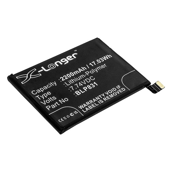 OPPO BLP831 accu (7.7 V, 2200 mAh, 123accu huismerk)  AOP00345 - 1