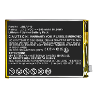 OPPO BLPA49 accu (3.91 V, 4850 mAh, 123accu huismerk) AOP00404