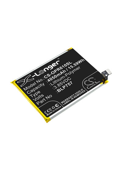 OPPO Realme 6 / BLP757 accu (3,85 V, 4300 mAh, 123accu huismerk) AOP00319 - 1