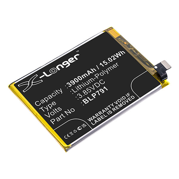 OPPO Reno 4 4G / A73 4G / BLP791 accu (3900 mAh, 123accu huismerk) AOP00354 - 1