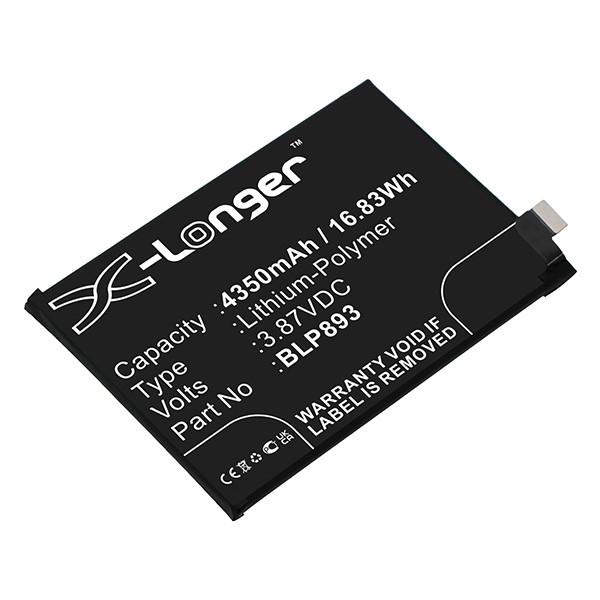 OPPO Reno 7 /  BLP893 accu (4350 mAh, 123accu huismerk) AOP00365 - 1