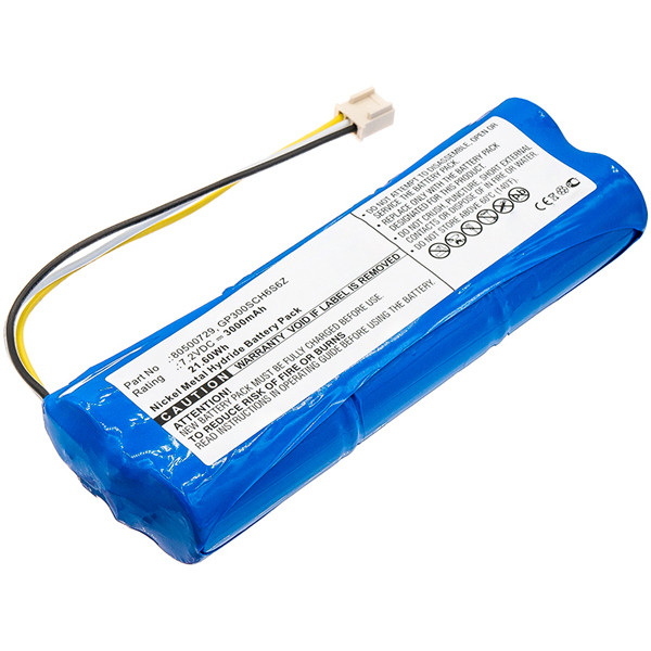 Ohaus 80500729 / GP300SCH6S6Z accu (7.2V, 3000 mAh, 123accu huismerk)  AOH00005 - 1