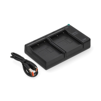 Olympus BLH-1 USB-C double slot oplader (8.4V, 0.7A, 123accu huismerk) AOL00106