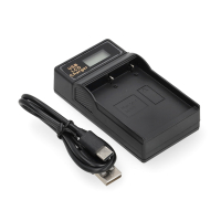 Olympus BLH-1 USB-C single slot oplader (8.4V, 0.7A, 123accu huismerk) AOL00100