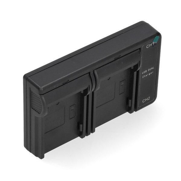 Olympus BLM-1 / BLM-5 USB-C double slot oplader (8.4V, 0.7A, 123accu huismerk) AOL00104 - 2