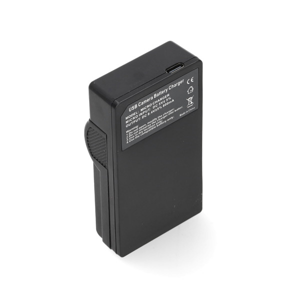 Olympus BLM-1 / BLM-5 USB-C single slot oplader (8.4V, 0.7A, 123accu huismerk) AOL00098 - 3