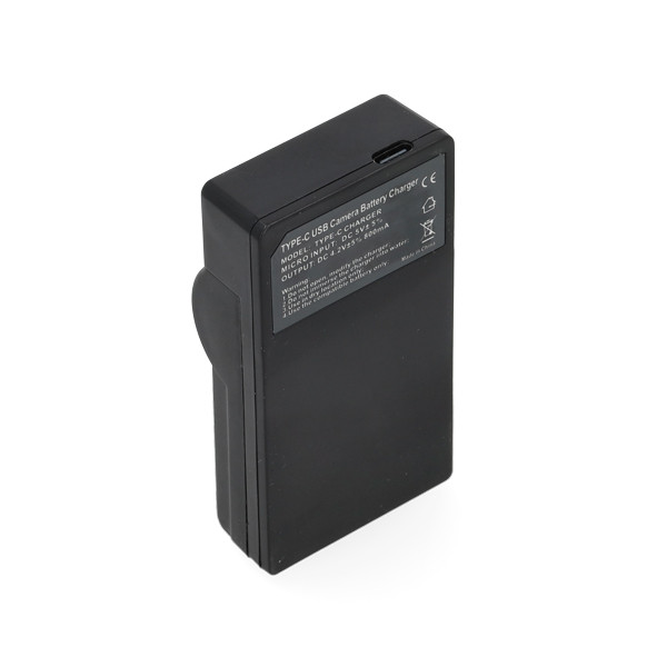 Olympus LI-10B / LI-12B USB-C single slot oplader (4.2V, 0.7A, 123accu huismerk) AOL00099 - 3