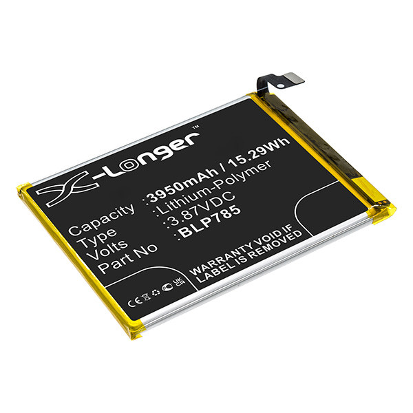 OnePlus BLP785 accu (3.85 V, 3950 mAh, 123accu huismerk)  AON00025 - 1