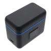 Oplaad case voor Insta360 X4 accu met double slot oplader (zwart, 123accu huismerk) AIN00289 - 1