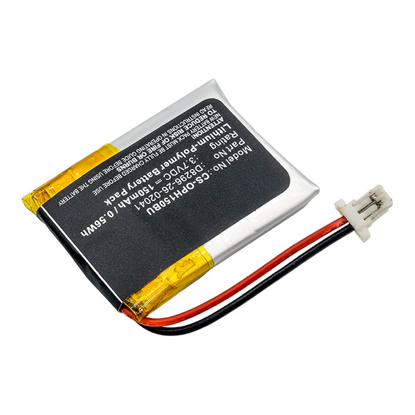 Opticon D8296-26-02041 accu (150 mAh, 123accu huismerk) AOP00133 - 2