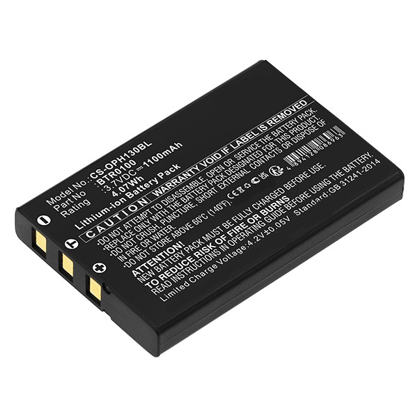 Opticon Z60 / BTR0100 accu (1100 mAh, 123accu huismerk) AOP00030 - 1