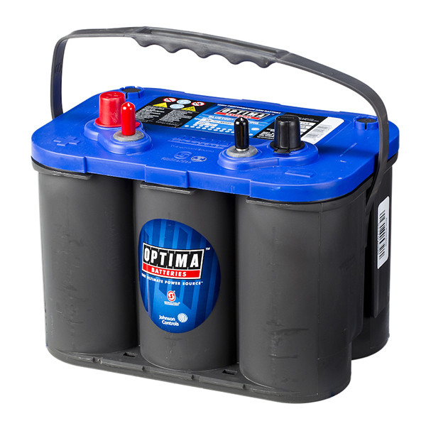 Optima Bluetop Marine BT SLI 4.2 Deep Cycle AGM accu (12V, 50Ah, 815A)  AOP00280 - 1