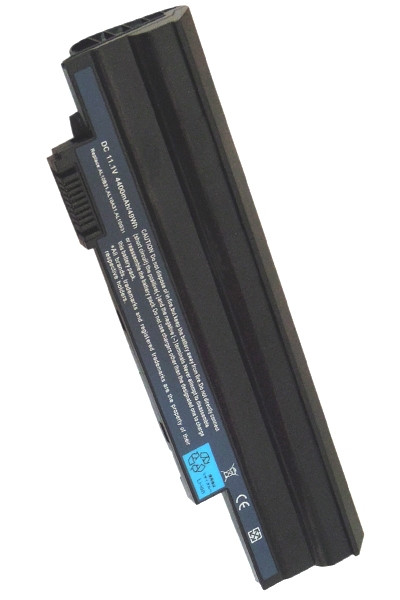 Packard Bell AL10A31 / AL10B31 accu zwart (11.1 V, 4400 mAh, 123accu huismerk)  APA00228 - 1