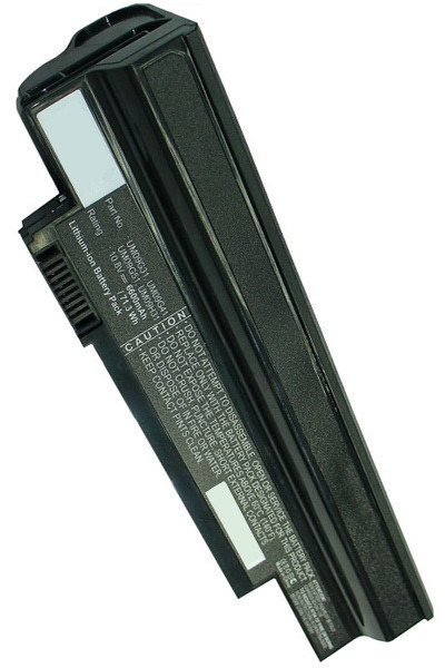 Packard Bell UM09H36 / UM09G31 accu (10.8 V, 6600 mAh, 123accu huismerk)  APA00220 - 1