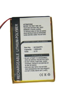 Palm IA1XA27F1 accu (1350 mAh, 123accu huismerk)  APA00084