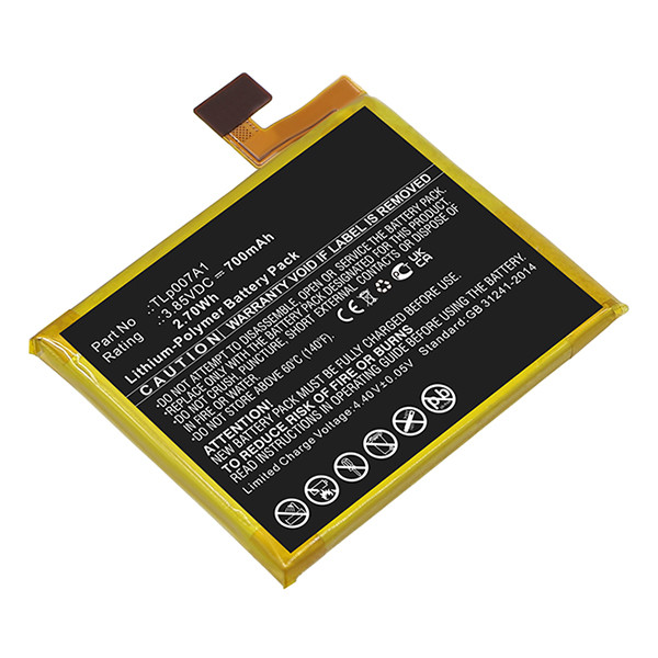 Palm TLp007A1 accu (700 mAh, 123accu huismerk)  APA01173 - 1
