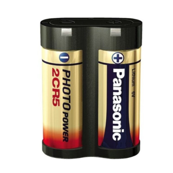 Panasonic 2CR5 / DL245 Lithium batterij (1 stuk, 6V, 1400 mAh) APA01195 - 2