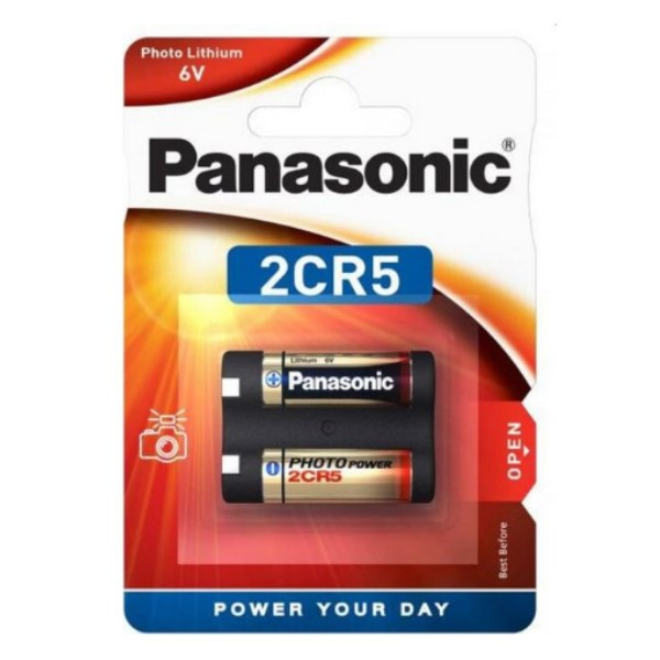 Panasonic 2CR5 / DL245 Lithium batterij 1 stuk  APA01195 - 1
