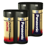 Panasonic 2CR5 / DL245 Lithium batterij (2 stuks, 6V, 1400 mAh) APA01196