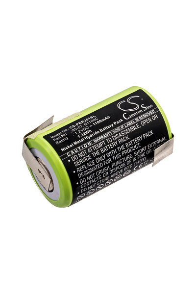 Panasonic 85-07 / N1100C / WER398W2507 accu (1.2 V, 1100 mAh, 123accu huismerk)  APA01121 - 1