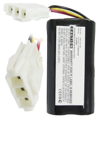 Panasonic AMV10V-8K accu (3000 mAh, 123accu huismerk)  APA00842 - 1
