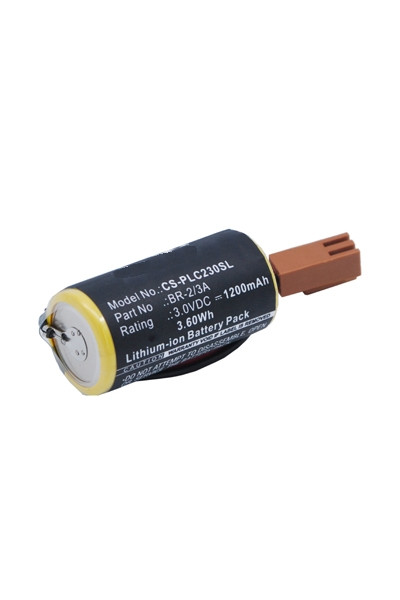 Panasonic BR-2/3A / CR17335 accu (3V, 1200 mAh, Li-MnO2, 123accu huismerk)  APA00945 - 1
