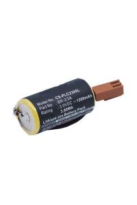 Panasonic BR-2/3A / CR17335 accu (3V, 1200 mAh, Li-MnO2, 123accu huismerk)  APA00945