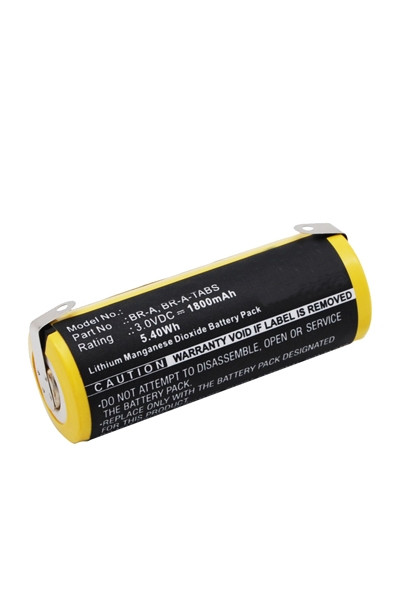 Panasonic BR-A-TABS accu (1800 mAh, 123accu huismerk)  APA00917 - 1