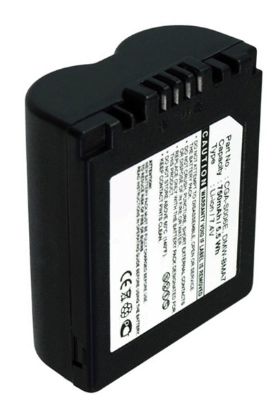 Panasonic CGA-S006 / CGR-S006E / CGA-S006E/1B accu (750 mAh, 123accu huismerk)  APA00017 - 1