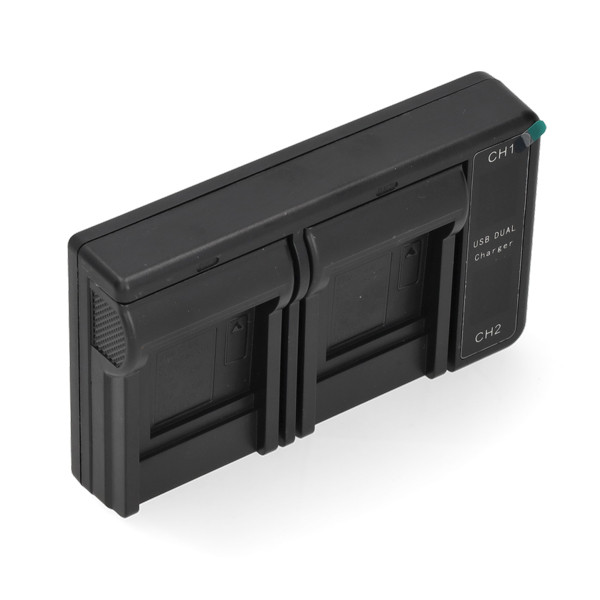 Panasonic CGA-S007 / DMW-BCD10 USB-C double slot oplader (4.2V, 0.7A, 123accu huismerk) APE00143 - 2