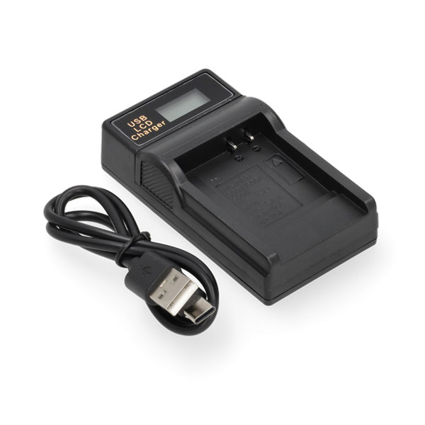 Panasonic CGA-S007 / DMW-BCD10 USB-C single slot oplader (4.2V, 0.7A, 123accu huismerk) APE00140 - 1