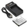 Panasonic CGA-S008 / CGA-S008E accu met USB-C single slot oplader (3,7 V, 1050 mAh, 123accu huismerk) APA01280 - 1