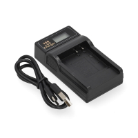 Panasonic CGA-S008 / DMW-BCE10 / VW-VBJ10 USB-C single slot oplader (4.2V, 0.7A, 123accu huismerk) APA01241