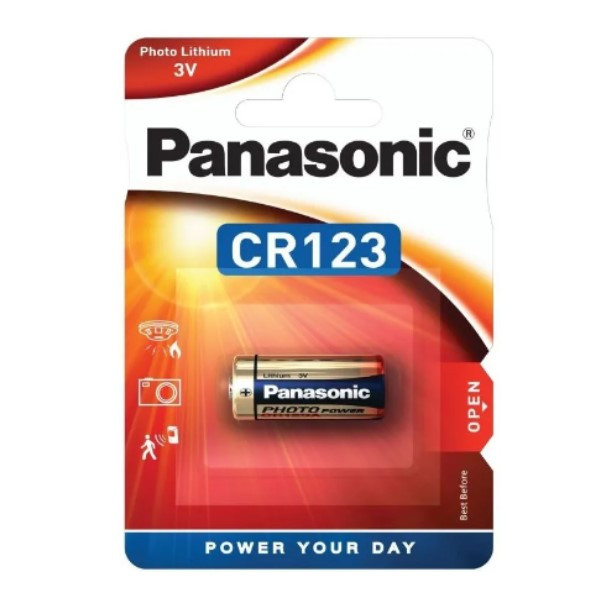 Panasonic CR123A / DL123A Lithium Batterij (10 stuks)  APA01187 - 1