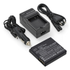 Panasonic DMW‑BCF10 / DMW‑BCF10E accu met single slot oplader (3,7 V, 940 mAh, 123accu huismerk) APA01282 - 1