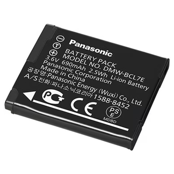 Panasonic DMW‑BCL7E accu (3.6 V, 690 mAh, origineel) APA01301 - 1