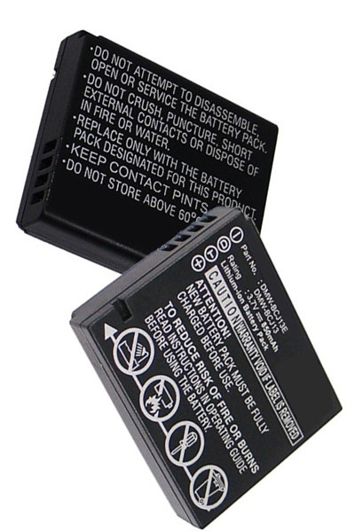 Panasonic DMW-BCJ13 / DMW-BCJ13E / DMW-BCJ13PP accu (850 mAh, 123accu huismerk)  APA00054 - 1