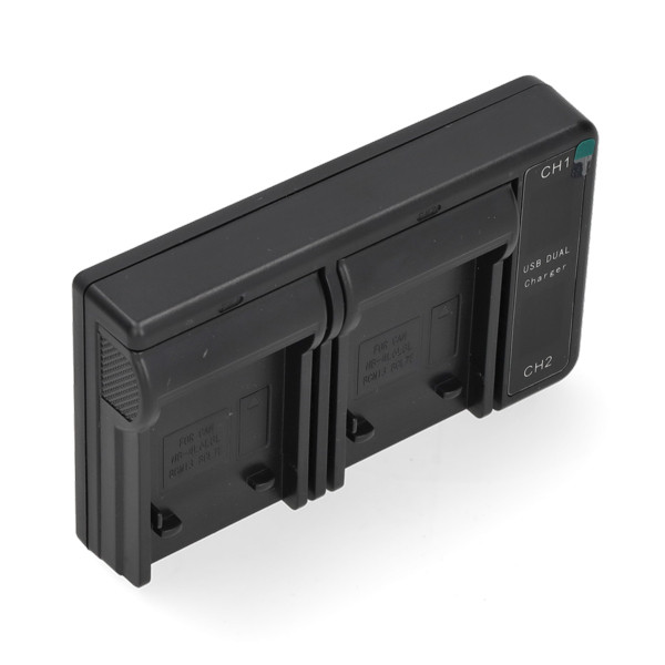 Panasonic DMW-BCM13 USB-C double slot oplader (4.2V, 0.7A, 123accu huismerk) APA01256 - 2